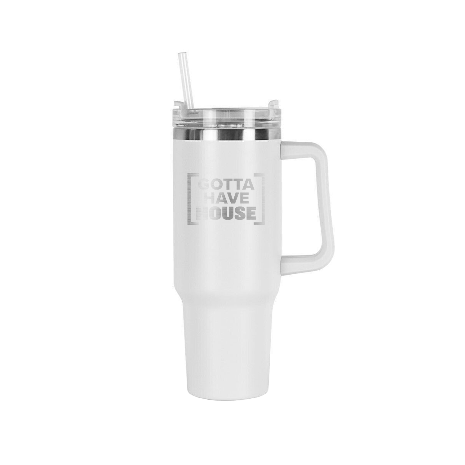 Gotta Have House 40oz Tumbler - White