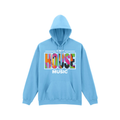 Only House Music Hoodie - Sky Blue
