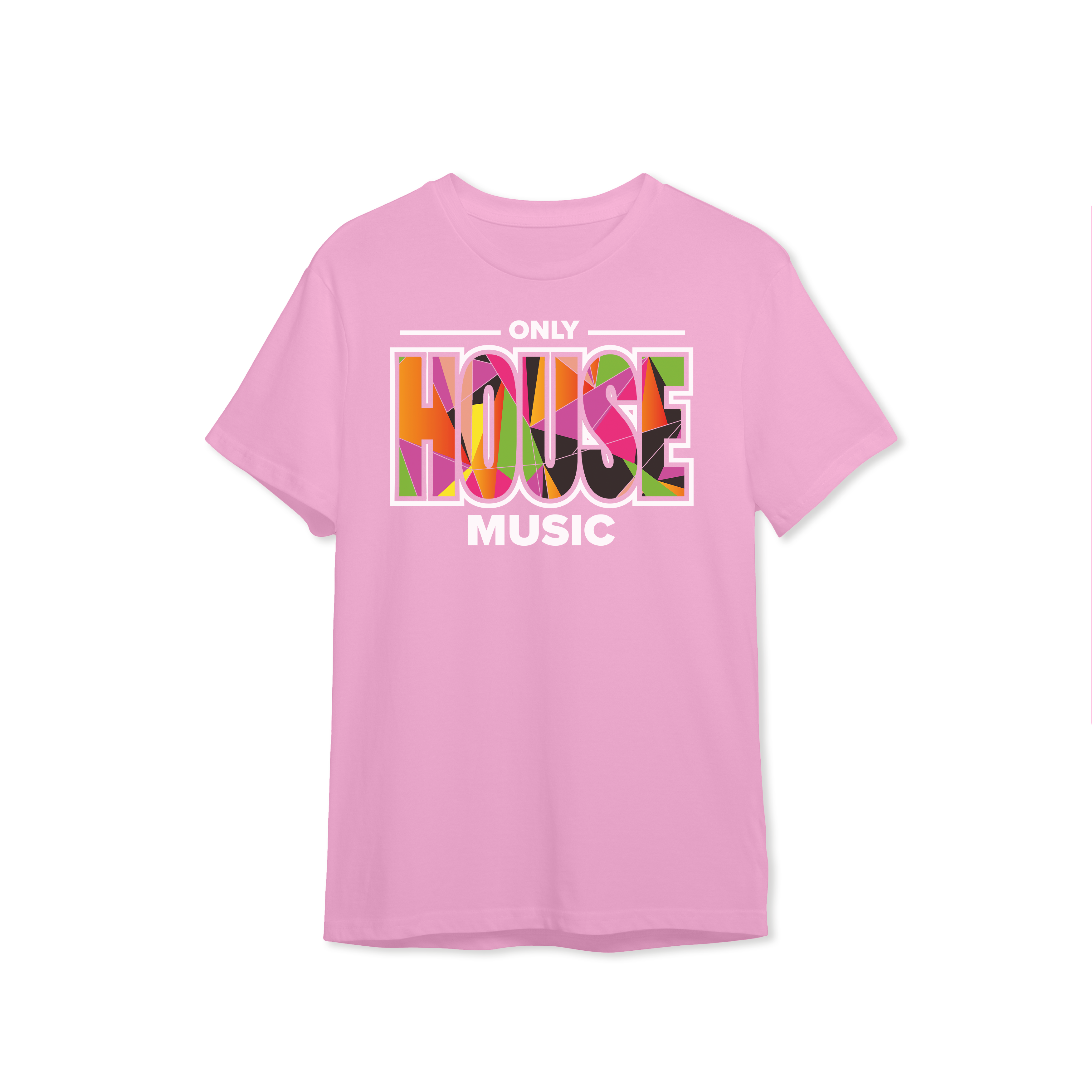 Only House Music T-Shirt - Light Pink