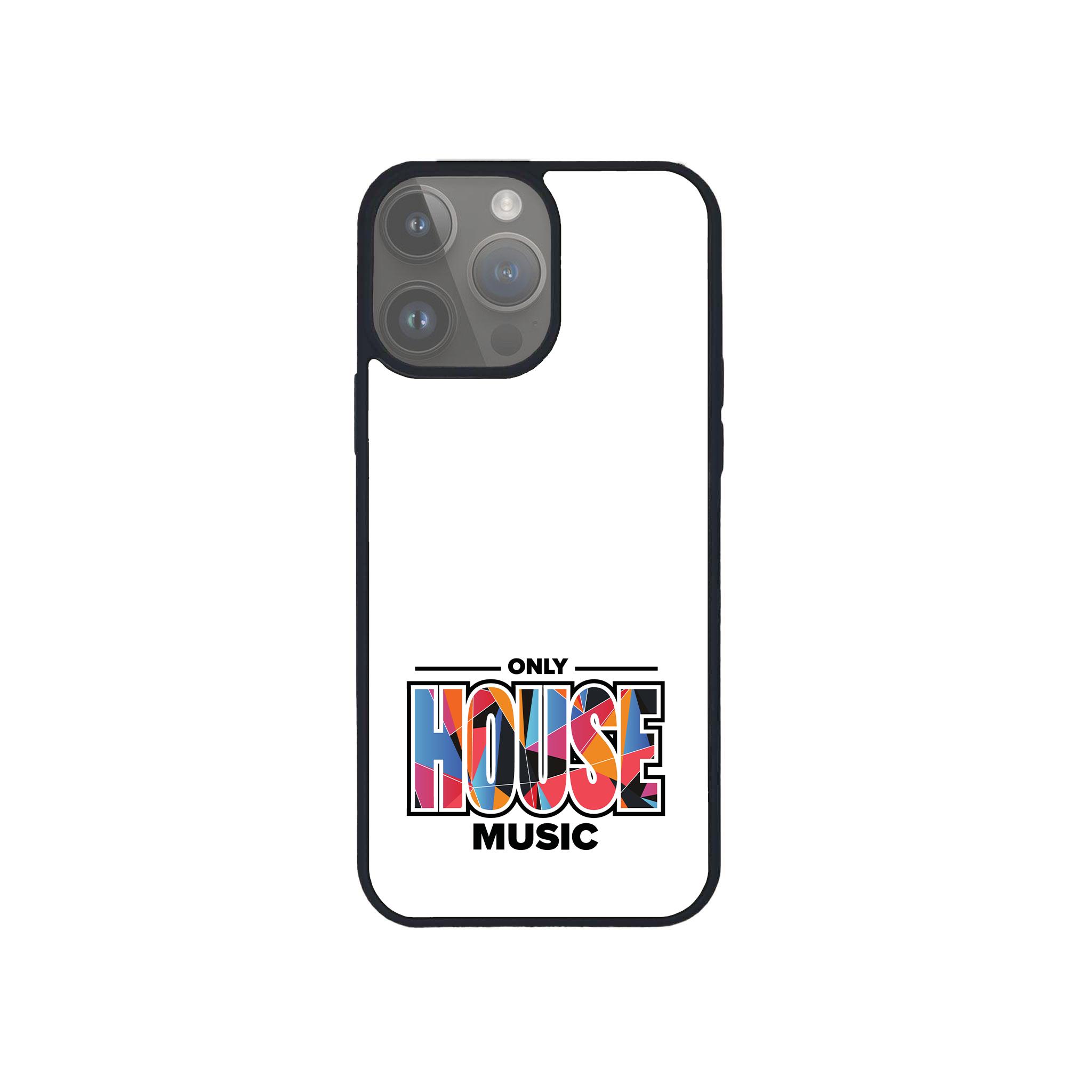 Only House Music Phone Cover - White