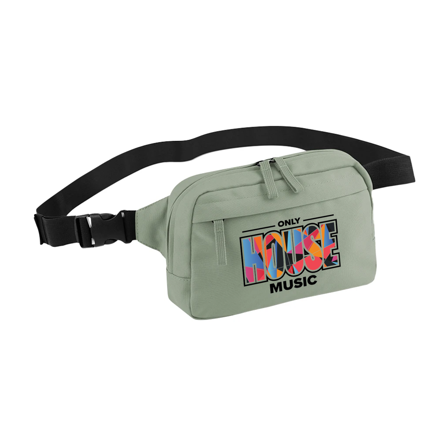 Only House Music Crossbody Bag - Dusty Green
