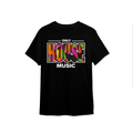 Only House Music T-Shirt - Black