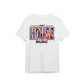 Only House Music T-Shirt - White