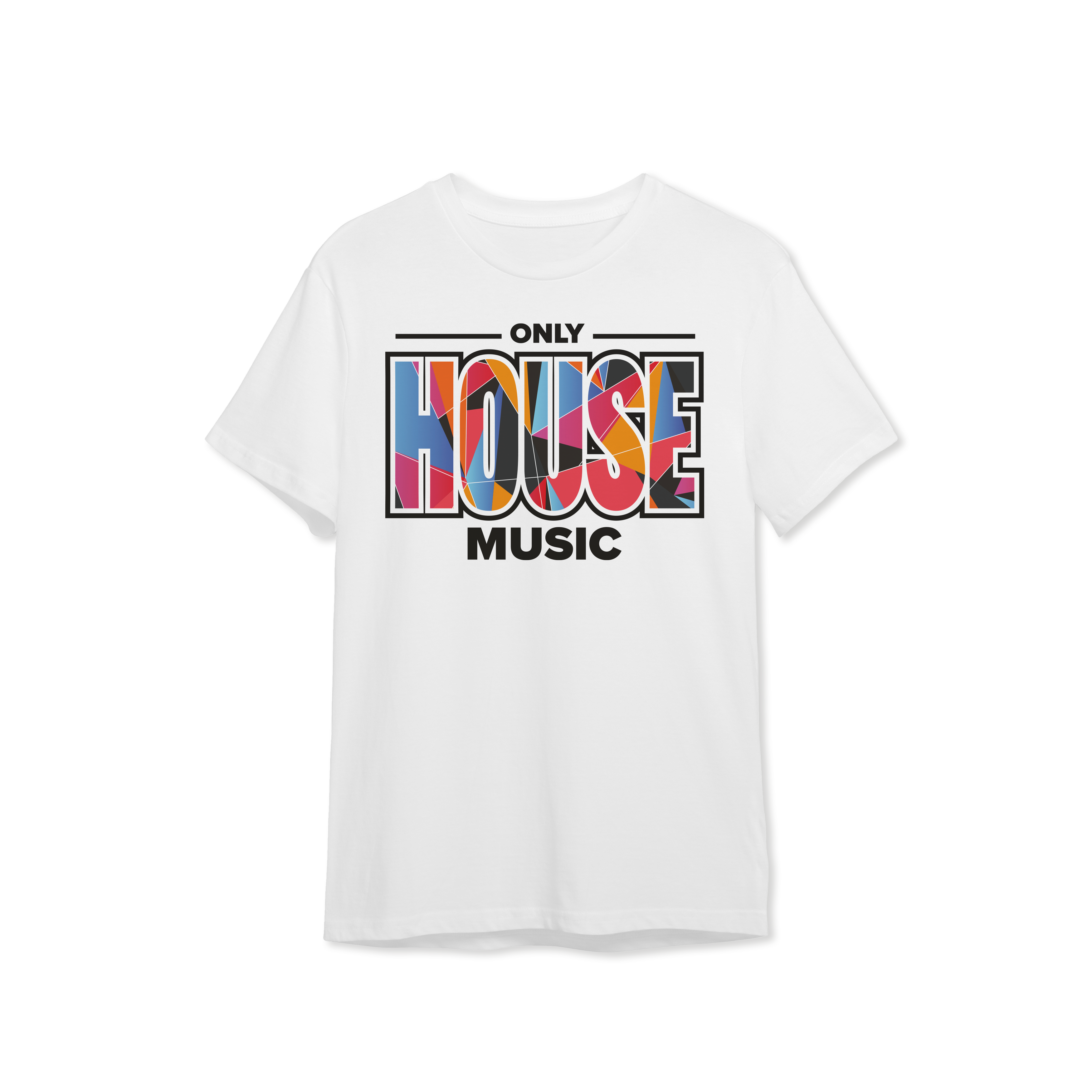 Only House Music T-Shirt - White