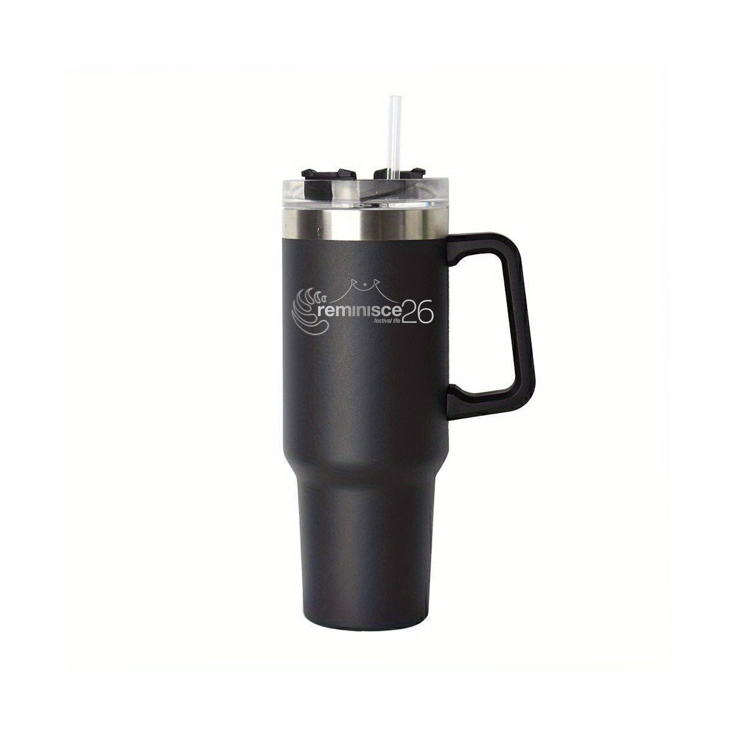 Reminisce 26 40oz Tumbler - Black