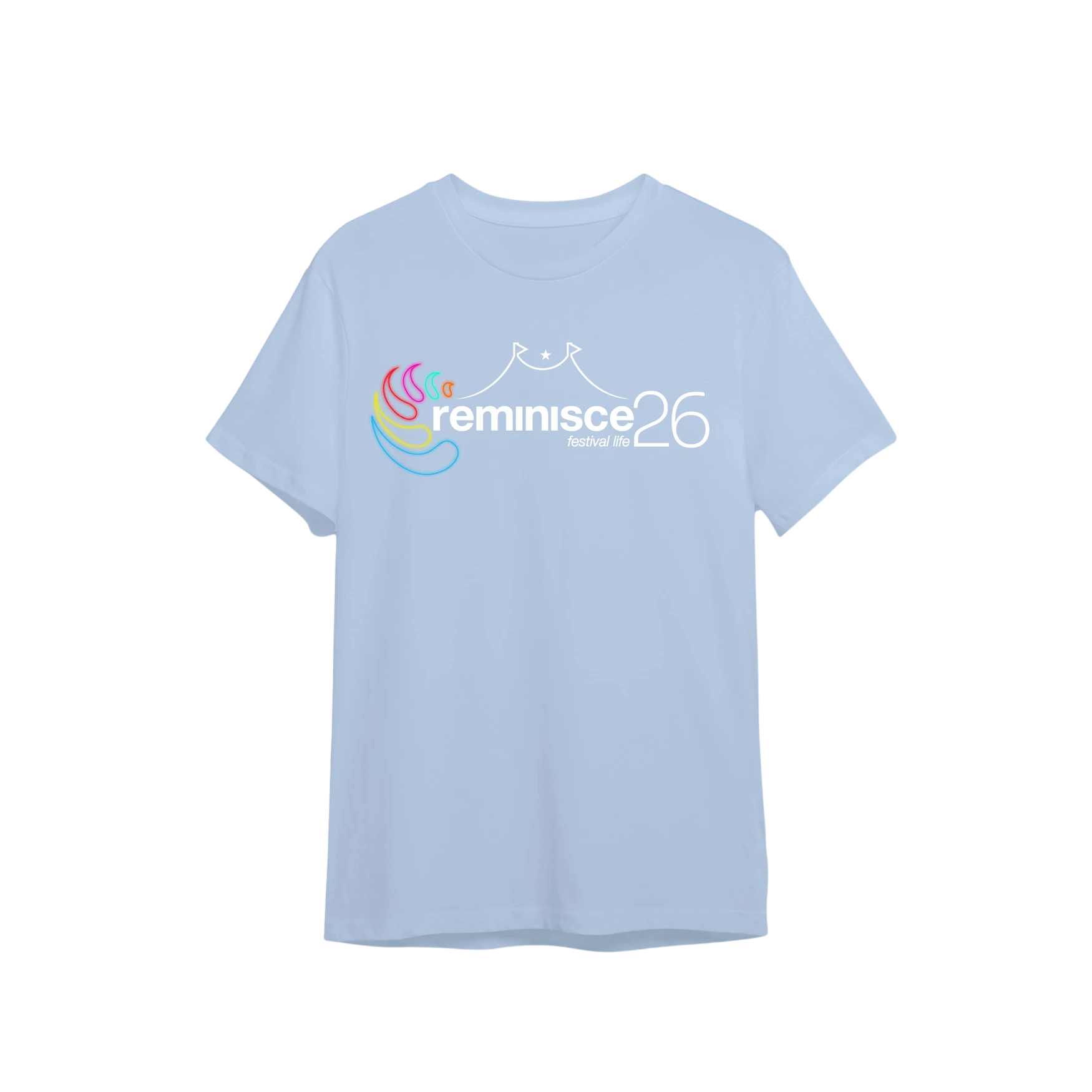 Reminisce 26 T-Shirt - Light Blue