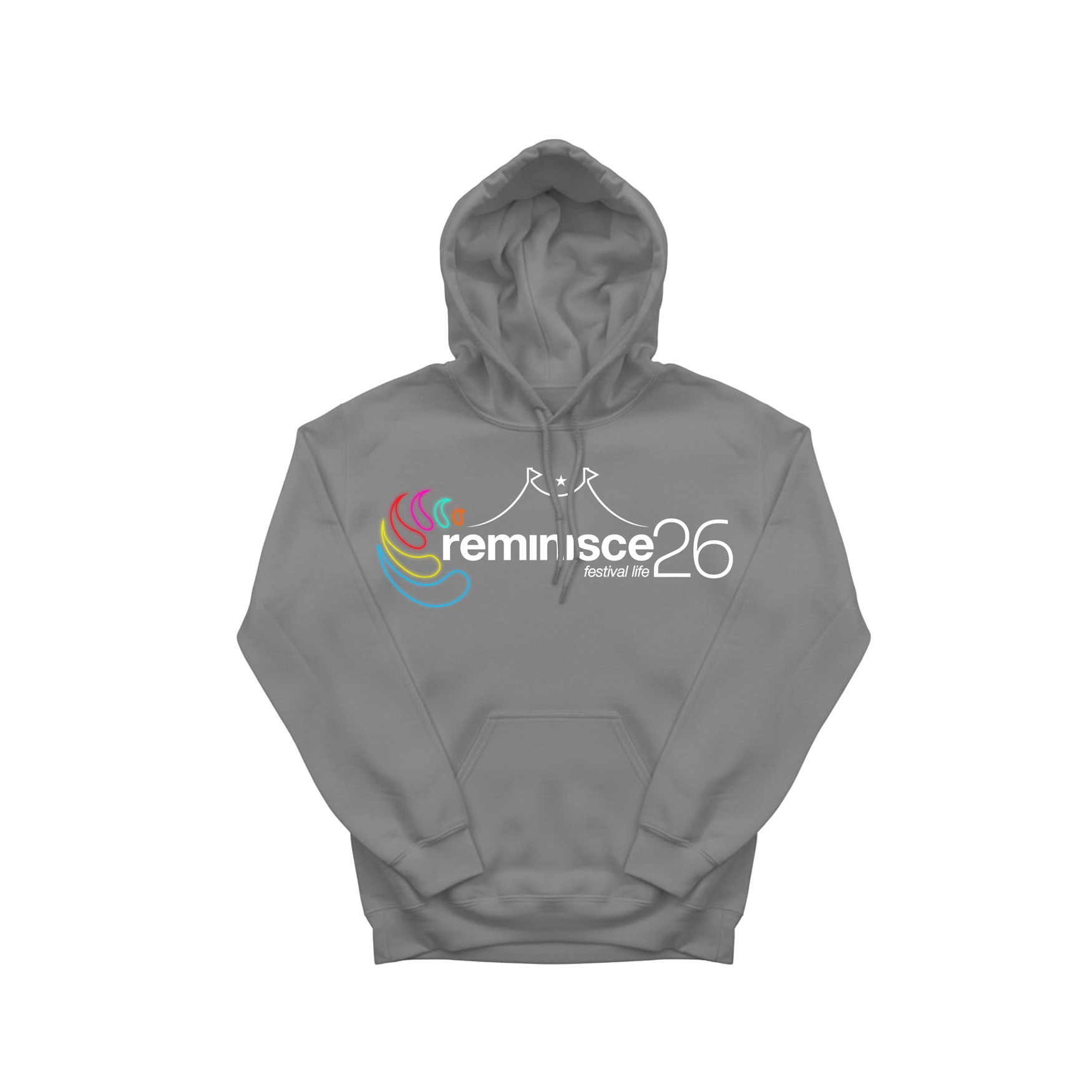 Reminisce 26 Hoodie - Grey