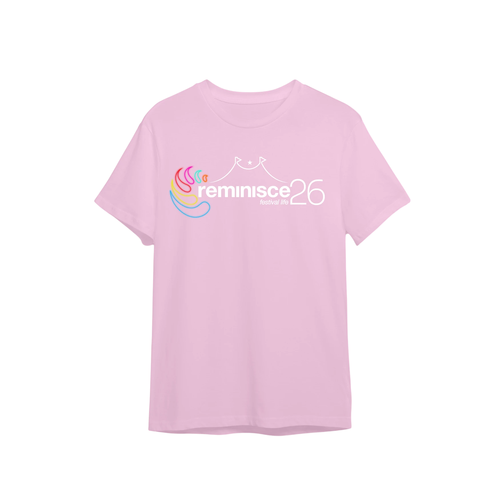 Reminisce 26 T-Shirt - Light Pink