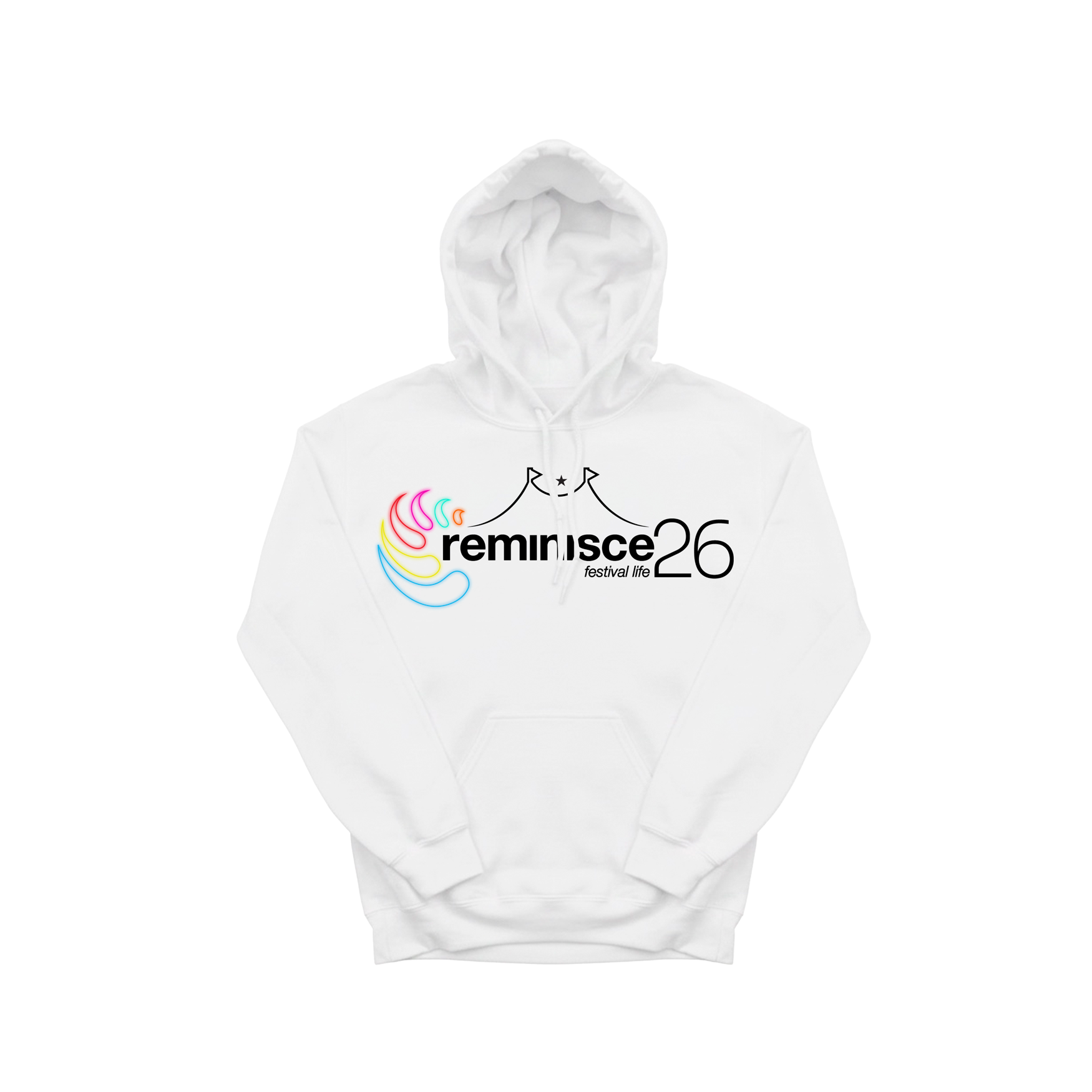 Reminisce 26 Hoodie - White